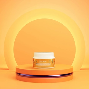 C Teens Orange Blend Face Moisturizing Cream, for ages 10-18, With Rejuvenating Properties, Organic, Vegan, Paraben & Sulphate Free With Orange Extract, Vitamin C, Coconut Oil & Almond Oil - 50 GM