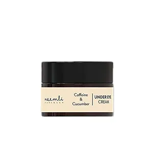 Caffeine & Cucumber Under Eye Cream, Reduces Dark Circles, Hydrates and Soothes Skin, 15 ml (Pack of 1)