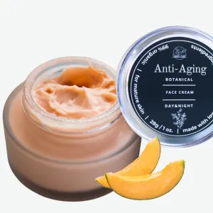 Care Melon All Natural Anti Aging Face Moisturizer for Women | Peptide Complex | Brightening Whipped Wrinkle Cream with Bio Retinol & Collagen | Refrigerated