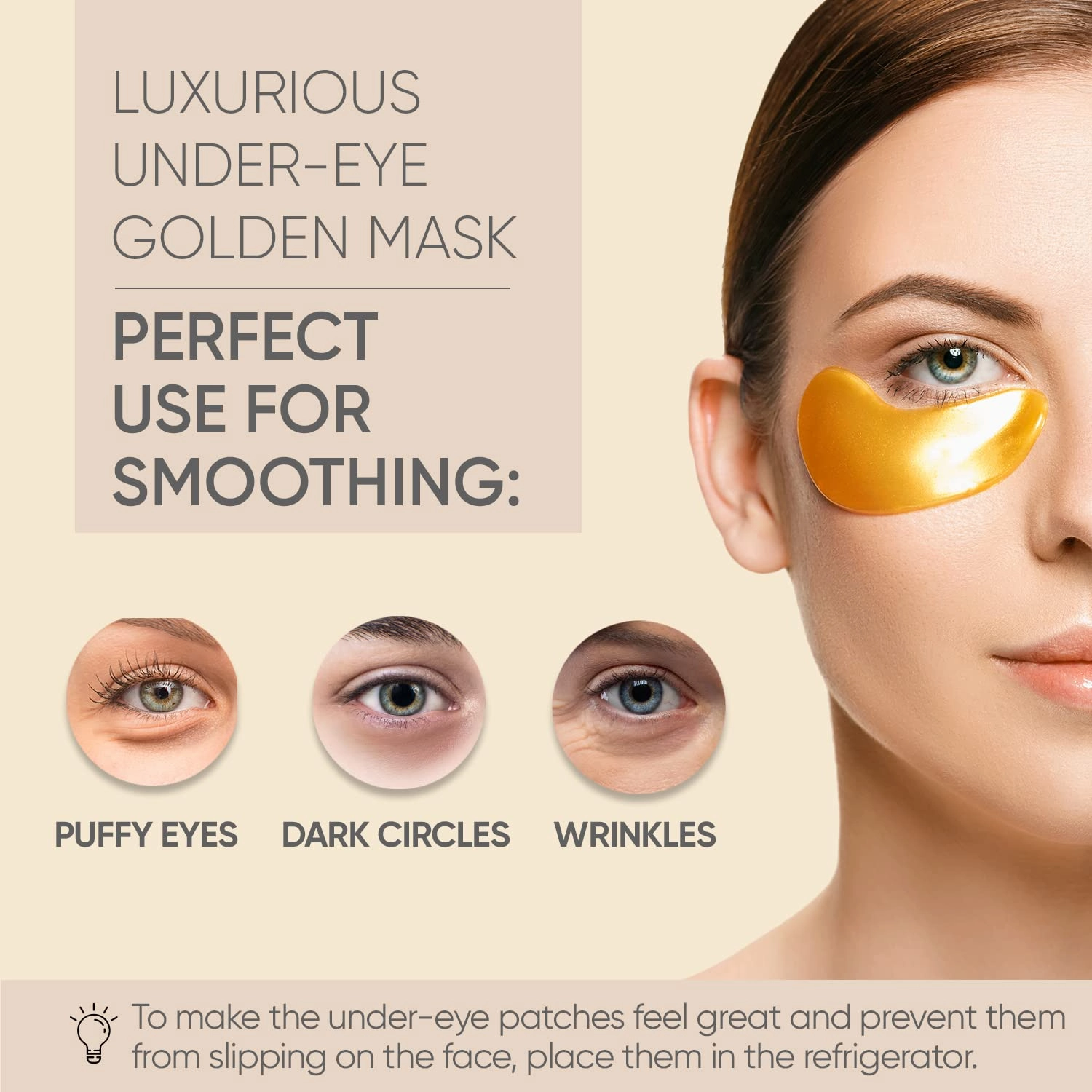 Celor Under Eye Patches for Puffy Eyes and Dark Circles - Eye Masks with Amino Acids & Collagen, Eye Care for Wrinkles - Birthday Gift for Women - Skincare Self Care - USA Tested (80 Pairs)