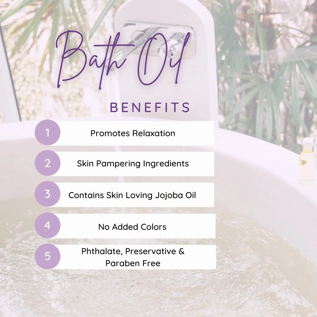 Christmas Pine Bath Oil by Eclectic Lady - Scented Bath Oil - Relaxing & Moisturizing Bathing Oil - Fragrance Body Oil For Dry & Rough Sensitive Skin - Body Daily Nourishing Shower Oil (8 oz)