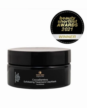 Cocoa Bamboo Exfoliating Clay Mask for Face and Body