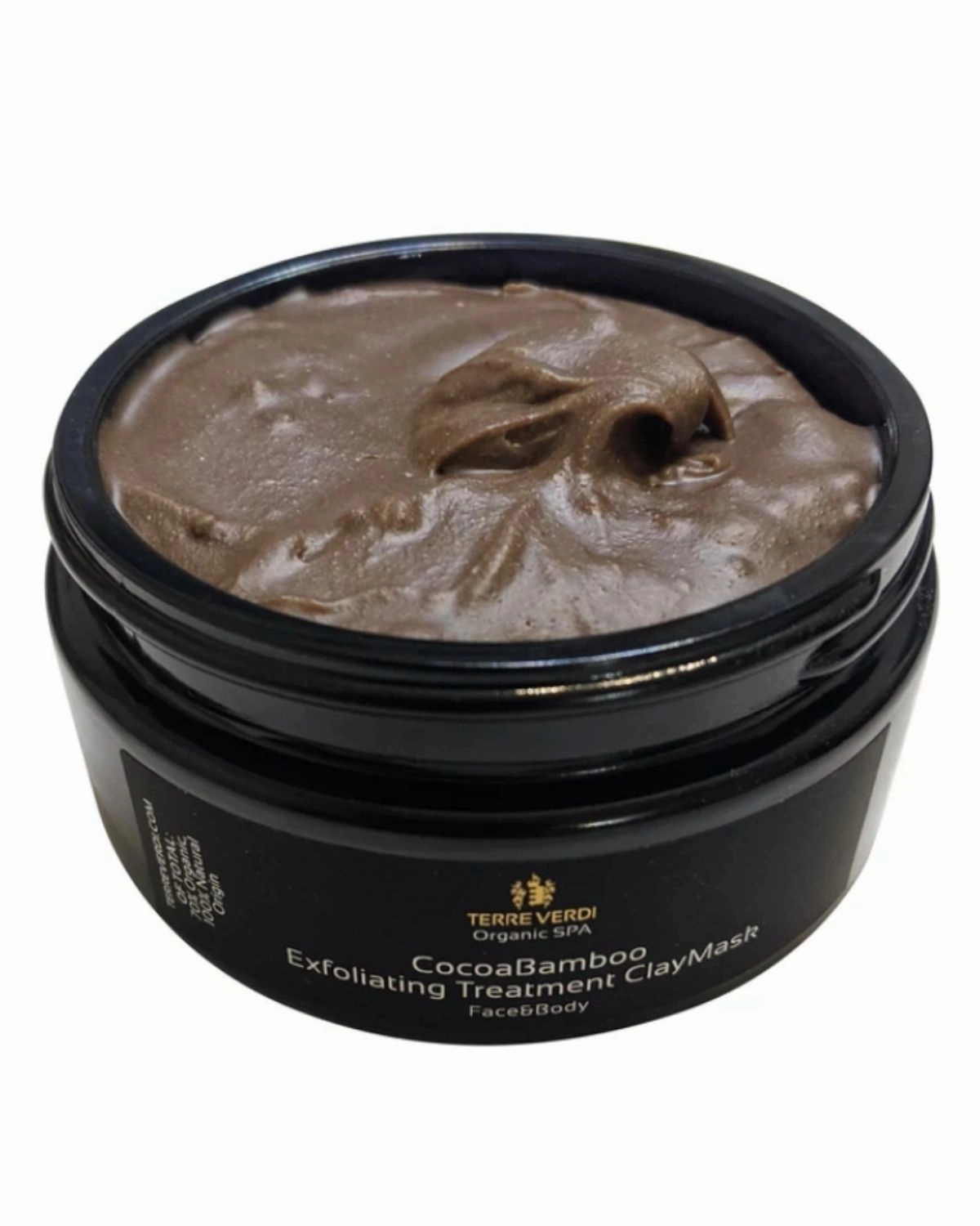 Cocoa Bamboo Exfoliating Clay Mask for Face and Body