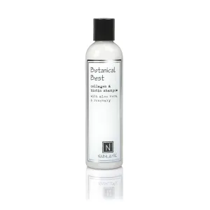 Collagen & Biotin Shampoo, 9 oz – Botanical Best – Aloe Vera & Rosemary – Cleansing, Hydrating, Color-Safe – Sulfate-Free