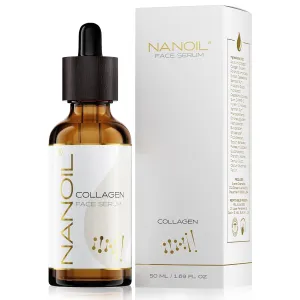Collagen Face Serum 50ml - Smoothing, Plumping and Rejuvenating Serum Rich in Collagen