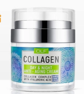 Collagen Cream with Cellulose and Retinol for Sensitive Skin, Anti-Aging Serum, 3.4 fl oz, White