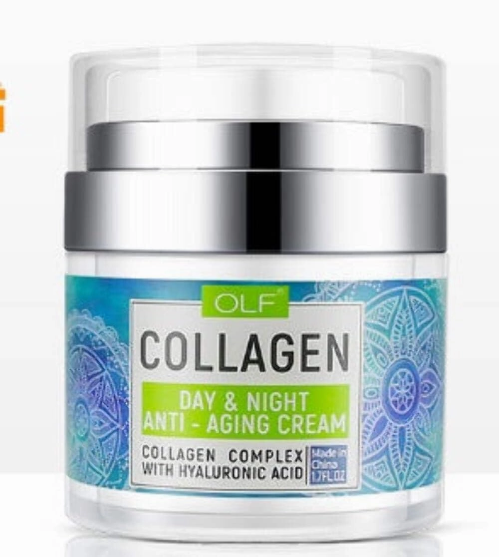 Collagen Cream with Cellulose and Retinol for Sensitive Skin, Anti-Aging Serum, 3.4 fl oz, White