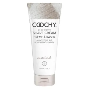 Coochy Intimate Shaving Cream | Shave Conditioner & Moisturizer for Face & Body | Ideal for Sensitive Skin Care, Anti-Bump | Au Natural, 12.5 oz