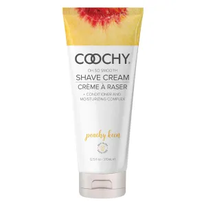 Coochy Intimate Shaving Cream | Shave Conditioner & Moisturizer for Face & Body | Ideal for Sensitive Skin Care, Anti-Bump | Peachy Keen, 12.5 oz