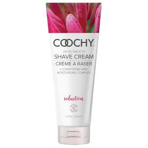 Coochy Intimate Shaving Cream | Shave Conditioner & Moisturizer for Face & Body | Ideal for Sensitive Skin Care, Anti-Bump | Seduction, 7.2 oz