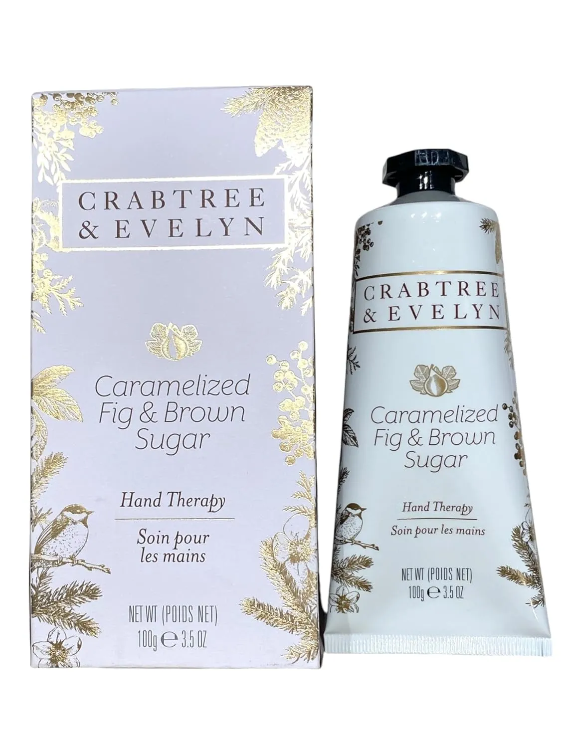 Crabtree & Evelyn Caramelized Fig & Brown Sugar Hand Therapy 3.5 oz