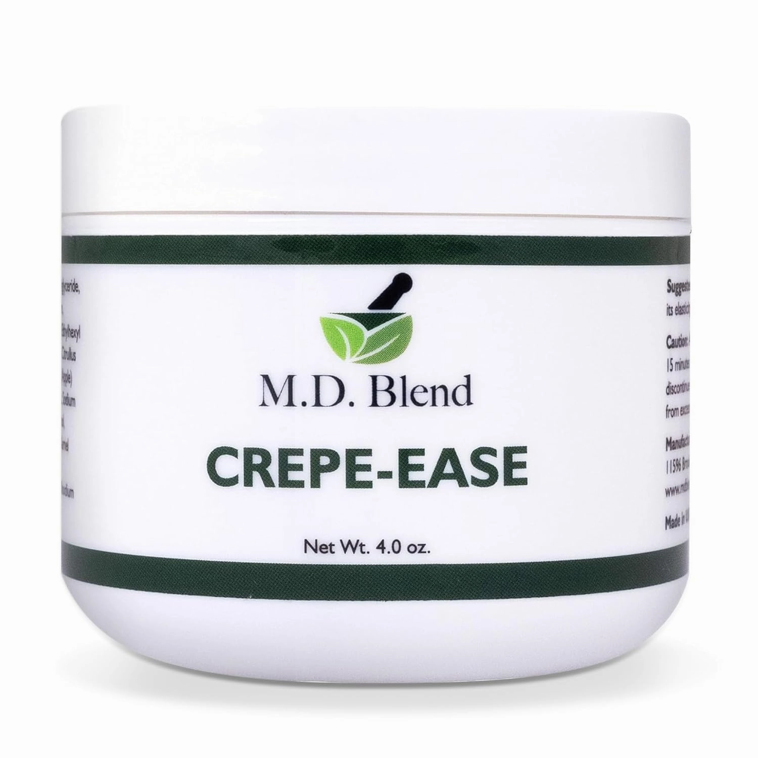 Crepe-Ease | Deeply Hydrating Crepe-Ease Moisturizer for Smooth, Firm, Youthful Skin | Powerful Repair Complex | Targets Crepey Skin | Reveals Enhanced Results Overnight - 4 oz