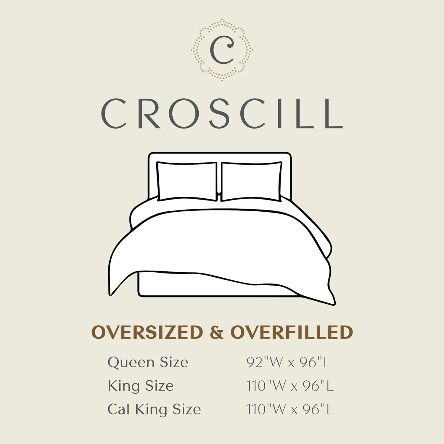 Croscill King Comforter Set, Luxe Chenille Jacquard Medallion, Soft Microfiber Twill Comforter for a King-Size Bed, Oversized Comforter King Bedding, 2 Shams & Bedskirt, Valentina, Navy 4 Piece