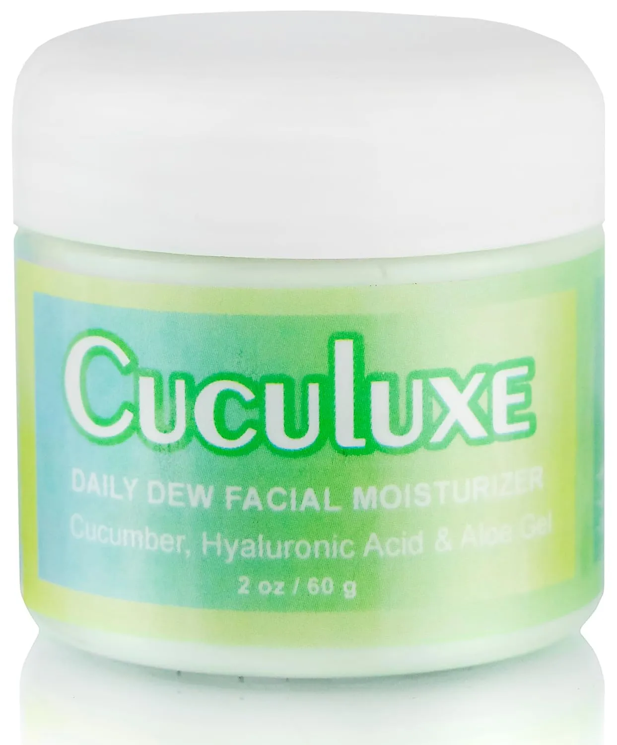 Cuculuxe Daily Dew Facial Moisturizer – Hydrating Face Cream with Cucumber, Hyaluronic Acid & Aloe – Gentle Daily Moisturizer for Sensitive Skin