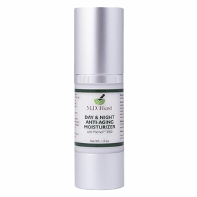 Day & Night Anti-Aging Moisturizer with Matrixyl 3000 | Premium Face Cream | Non-Irritating Skin Care For Lines, Stretch Marks, Imperfections | Patented Pentapeptide - 30ml Airless Pump