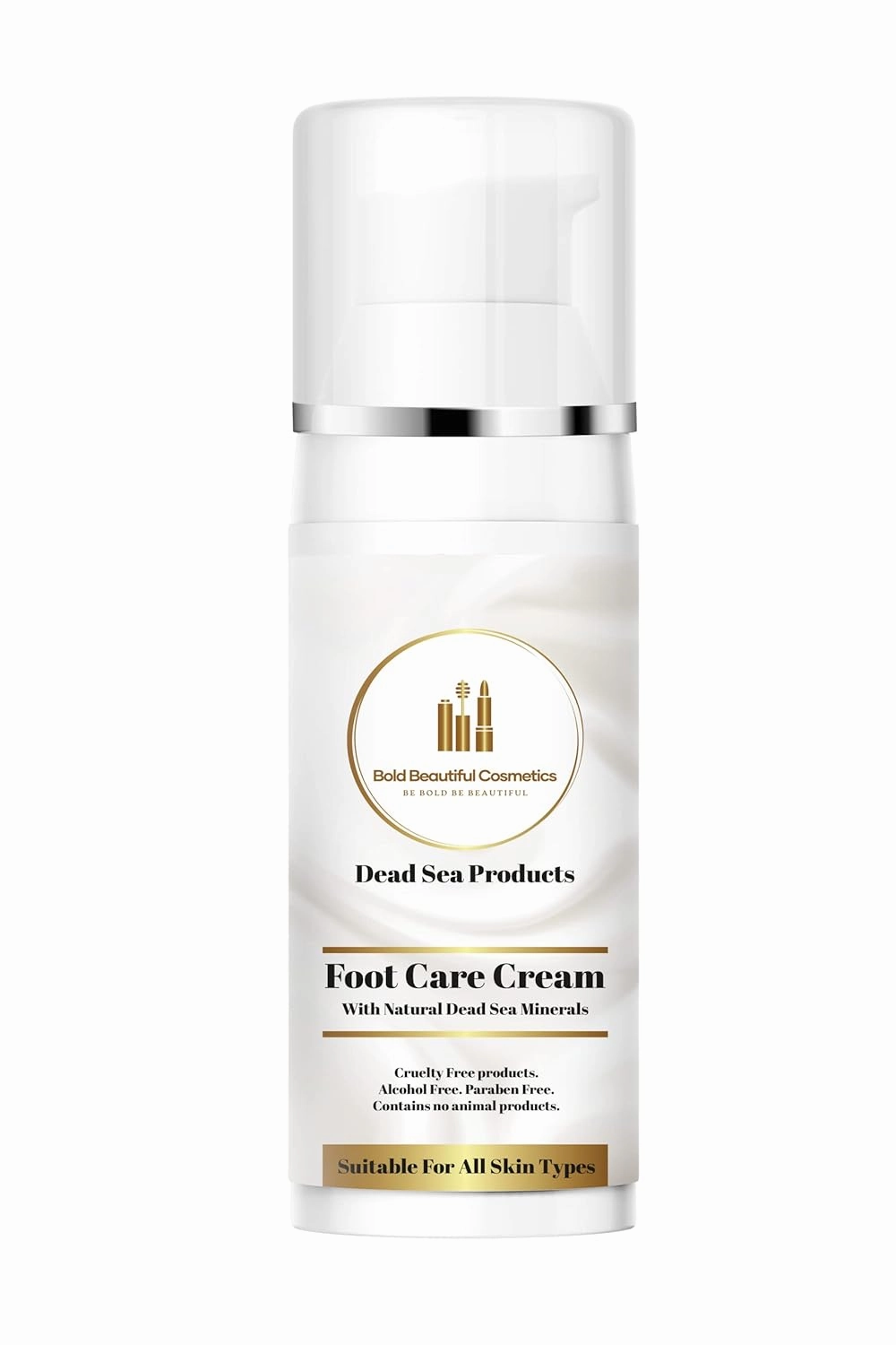 Dead Sea Minerals Foot Care Cream Deep Moisturizing Formula 1.69 oz