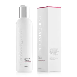 DermaQuest Advanced Therapy Foaming Glyco Gel Based Cleanser with 15% Glycolic Acid & Lactic Acid - Deep Cleansing Daily Face Wash for Oily Skin and Papular Acne (6 oz)