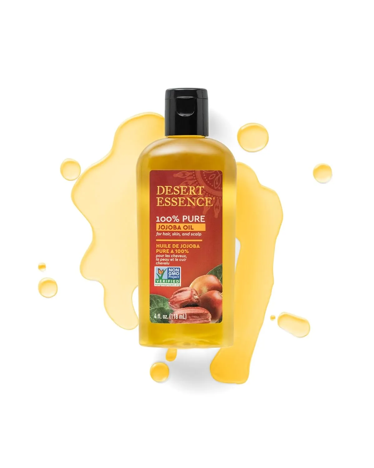 Desert Essence 100% Pure Jojoba Oil - 4 fl oz