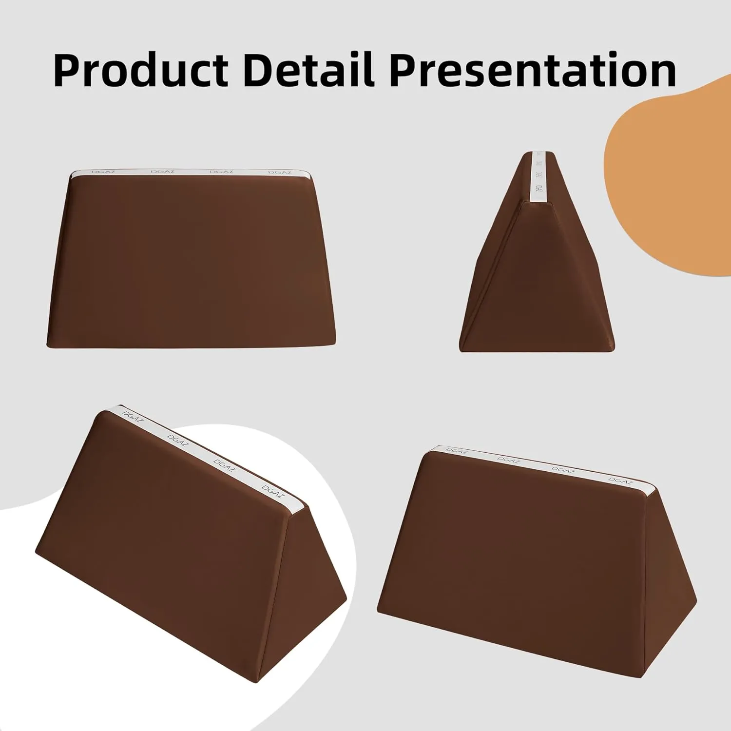 DGAZ Purse Pillow Shaper Insert for Hermes Hac Bags, Silky Pillow Shaper for Luxury Handbags(Gold,Hac 55)