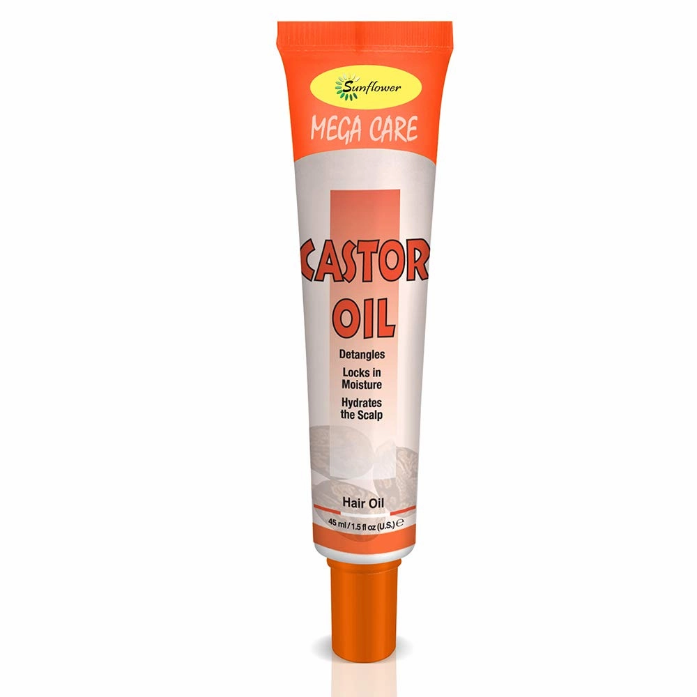Difeel Mega Care Deep Conditioning Hair Oil with Castor Oil 1.4 Ounce (6-Pack)