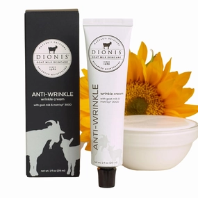 Dionis Goat Milk Skincare 1 fl oz Anti-Wrinkle Cream With Matrixyl 3000 - Reduce Fine Lines and Wrinkles, Anti-Aging Cream For Younger Smoother Skin, Day and Night Cream