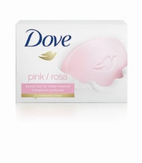 Dove Soap 135g/4.75oz (24X135g/4.75oz, Pink/Rose)