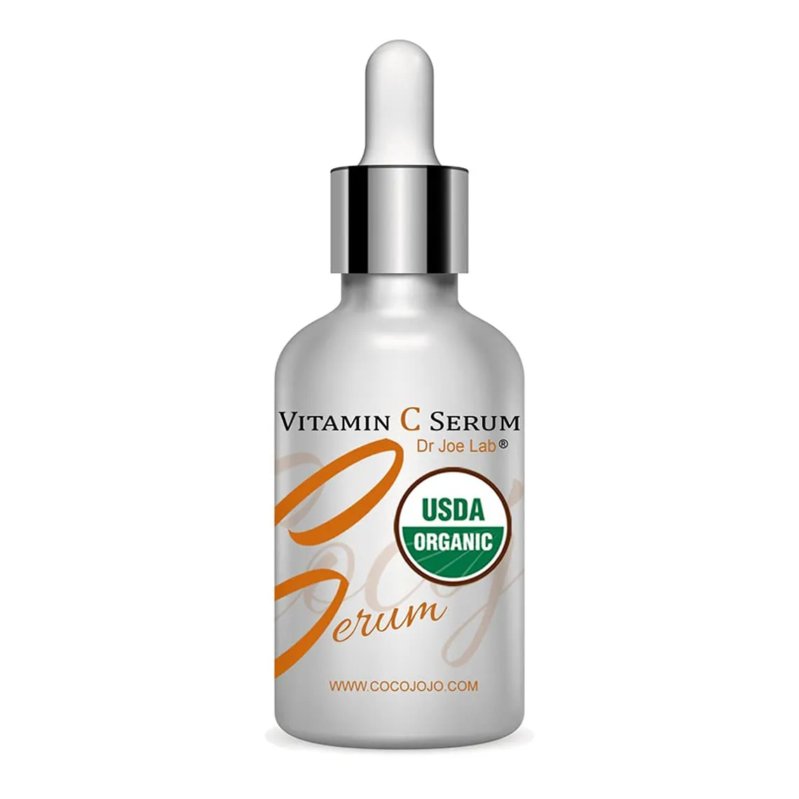 Dr Joe Lab Organic Vitamin C Serum for Multiple Usages/Purposes for Face Skin Body Ultra Hydrating Rejuvenating Instant Moisturizer and much more COCOJOJO 1 OZ - Shake Well Before Use!