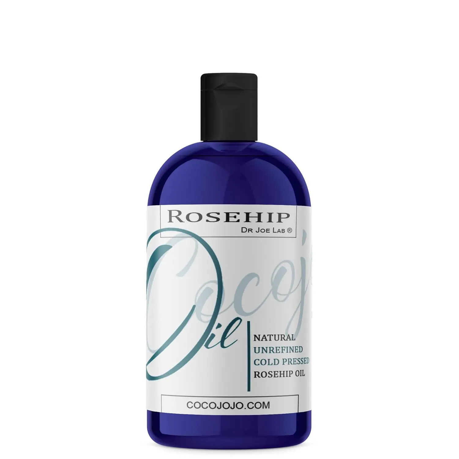 Dr Joe Lab Rosehip Oil 16 oz Pure Natural Cold Pressed Unrefined Extra Virgin Rosehip Seed Oil- for Hair Skin Body Nail and Beard - Moisturizing, Soothing, Hydrating, & Nourishing