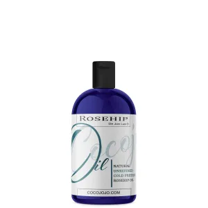 Dr Joe Lab Rosehip Oil 4 oz Pure Natural Cold Pressed Unrefined Extra Virgin Rosehip Seed Oil- for Hair Skin Body Nail and Beard - Moisturizing, Soothing, Hydrating, & Nourishing