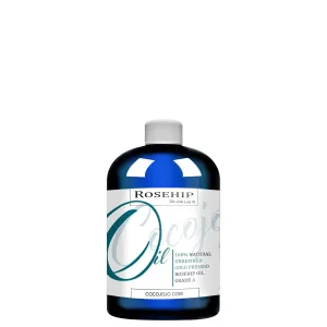 Dr Joe Lab Rosehip Oil 8 oz Pure Natural Cold Pressed Unrefined Extra Virgin Rosehip Seed Oil- for Hair Skin Body Nail and Beard - Moisturizing, Soothing, Hydrating, & Nourishing