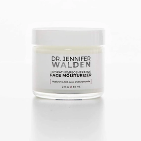 Dr. Jennifer Walden Hydrating Daily Face Moisturizer with Hyaluronic Acid, Aloe, and Chamomile - Non-Greasy, Lightweight & Ultra-Hydrating