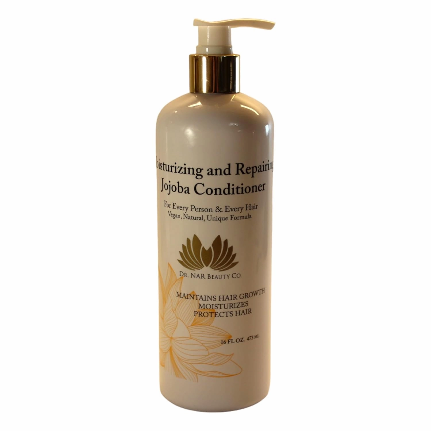 Dr. NAR Beauty Co. Jojoba Conditioner – Moisturizing & Repairing – Sulfate-Free, Silicone-Free, Vegan – Strengthens, Softens & Reduces Frizz – 16 oz