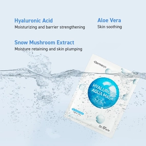 DR.ORACLE Dermasys Hyaluronic Aqua Mask 5ea Moisturizing, HA   Aloe Vera