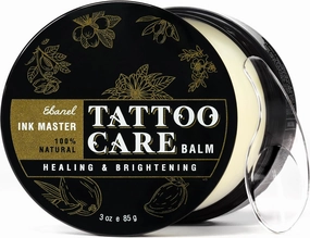 Ebanel Tattoo Aftercare Balm, All Natural Preservative-Free Healing Cream, Tattoo Cream Aftercare Color Enhancement Butter with Herbal Essences and Essential Oils for New and Old Tattoos, 3Oz