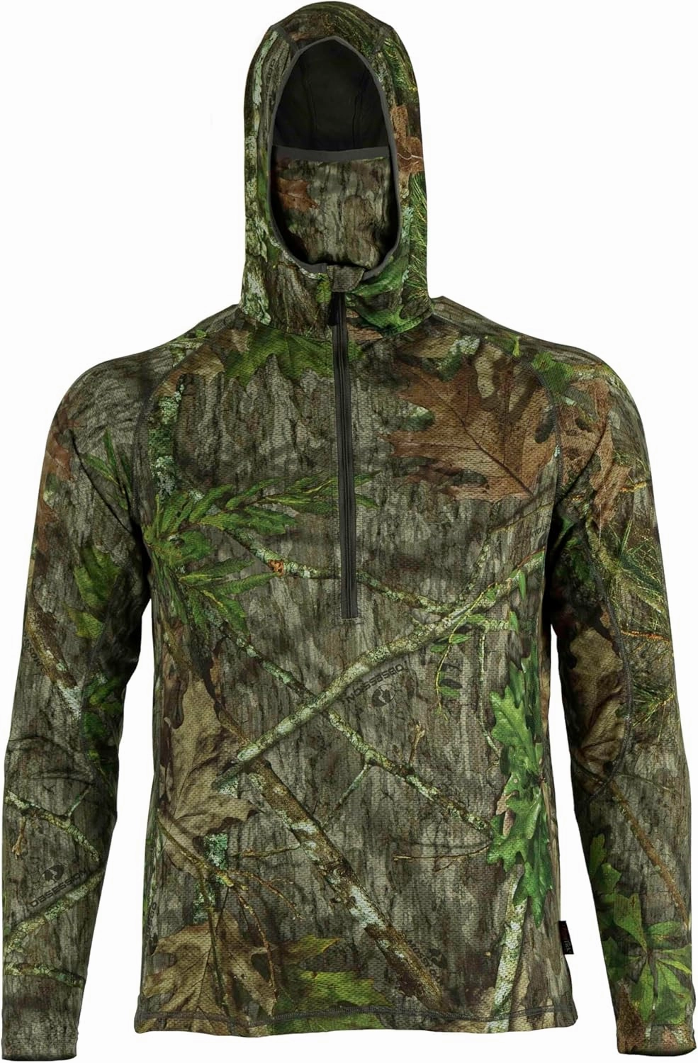 ElimiTick Lightweight AeroFlex Half Zip 4 Way Stretch Long Sleeve Shirt