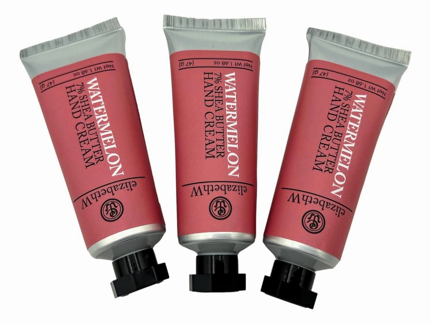 elizabeth W elizabethW, Watermelon Hand Cream, 1.68 Ounces (Set of 3), White