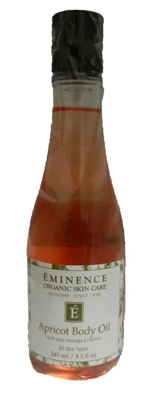 Eminence Organic Apricot Body Oil, 8.2 Ounce