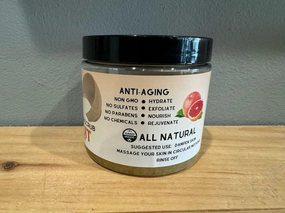 Eternal Remedies Dead Sea Salt Collagen Scrub Grapefruit