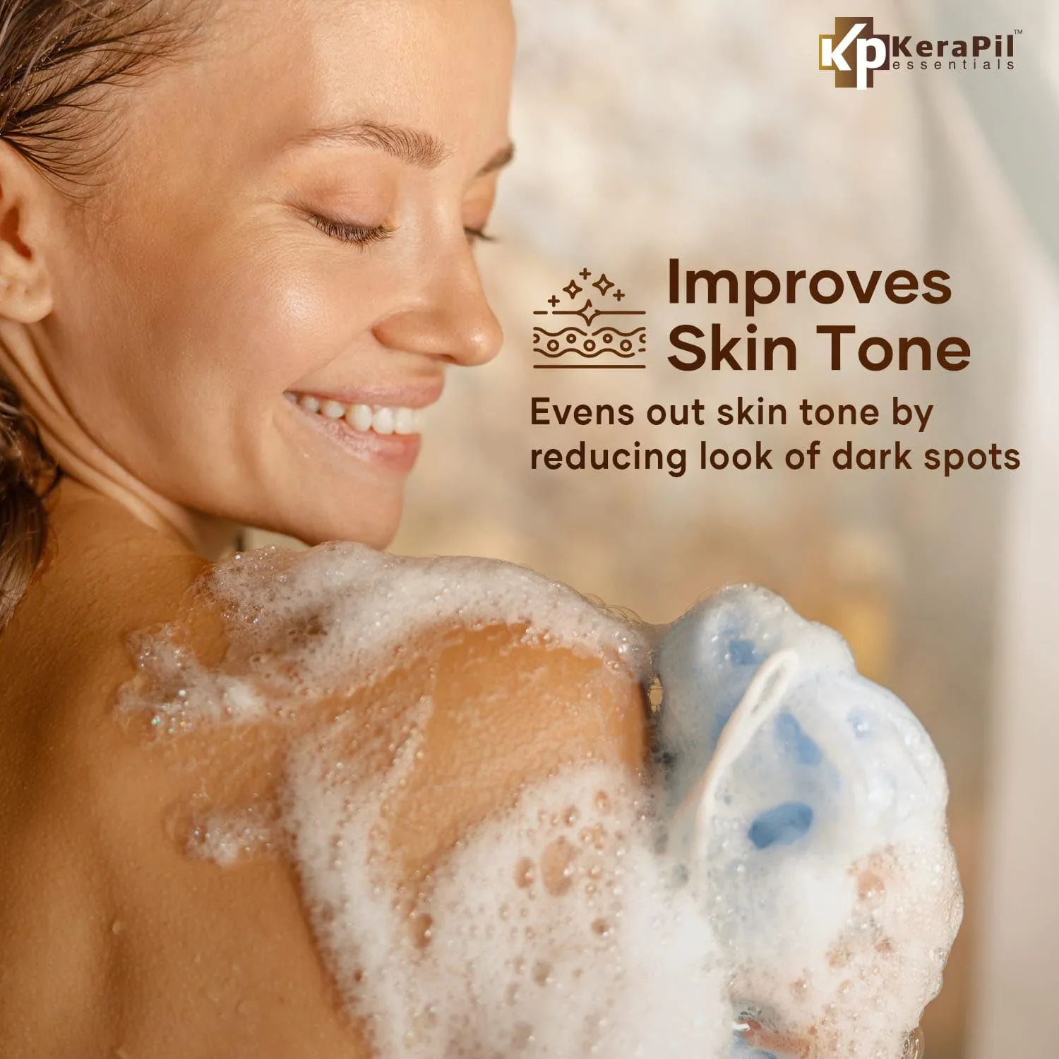 Exfoliating Body Wash with Salicylic Acid - No Dry Out, Gentle Exfoliates Rough and Bumpy Skin, Body Acne Wash, BHA & AHA - Coconut and Vanilla Salicylic Acid Body Wash - (16 fl oz x 2)