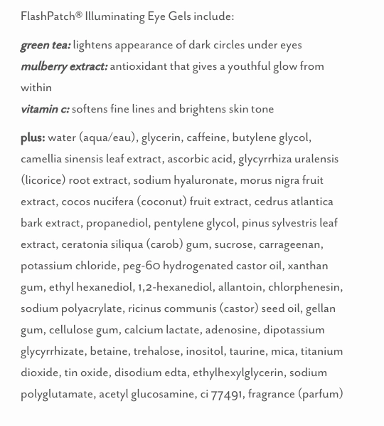 Eye Gels