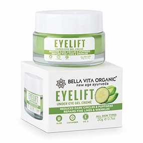 EyeLift Hydrating Natural Under Eye Cream Gel for Dark Circles, Puffy Eyes, Wrinkles & Removal of Fine Lines for Women & Men, 20 gm