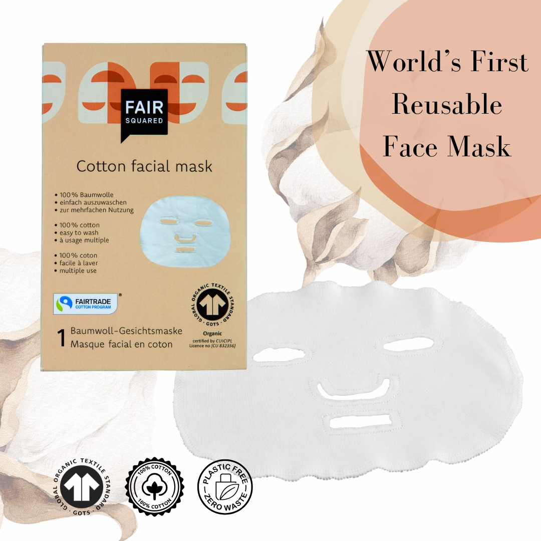 Faire Squared Reusable Cotton Face Mask