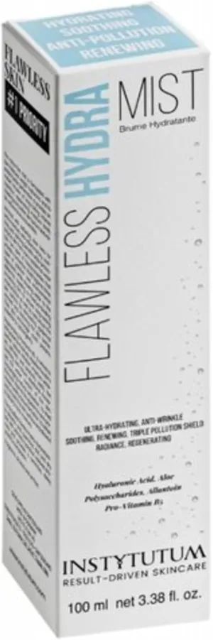 Flawless Hydra Mist Toner with Hyaluronic Acid, Aloe Vera, Provitamin B5 & Allantoin – Ultra-Hydrating Facial Spray for Intense Moisture & Dewy Glow – 3.4 oz / 100 ml