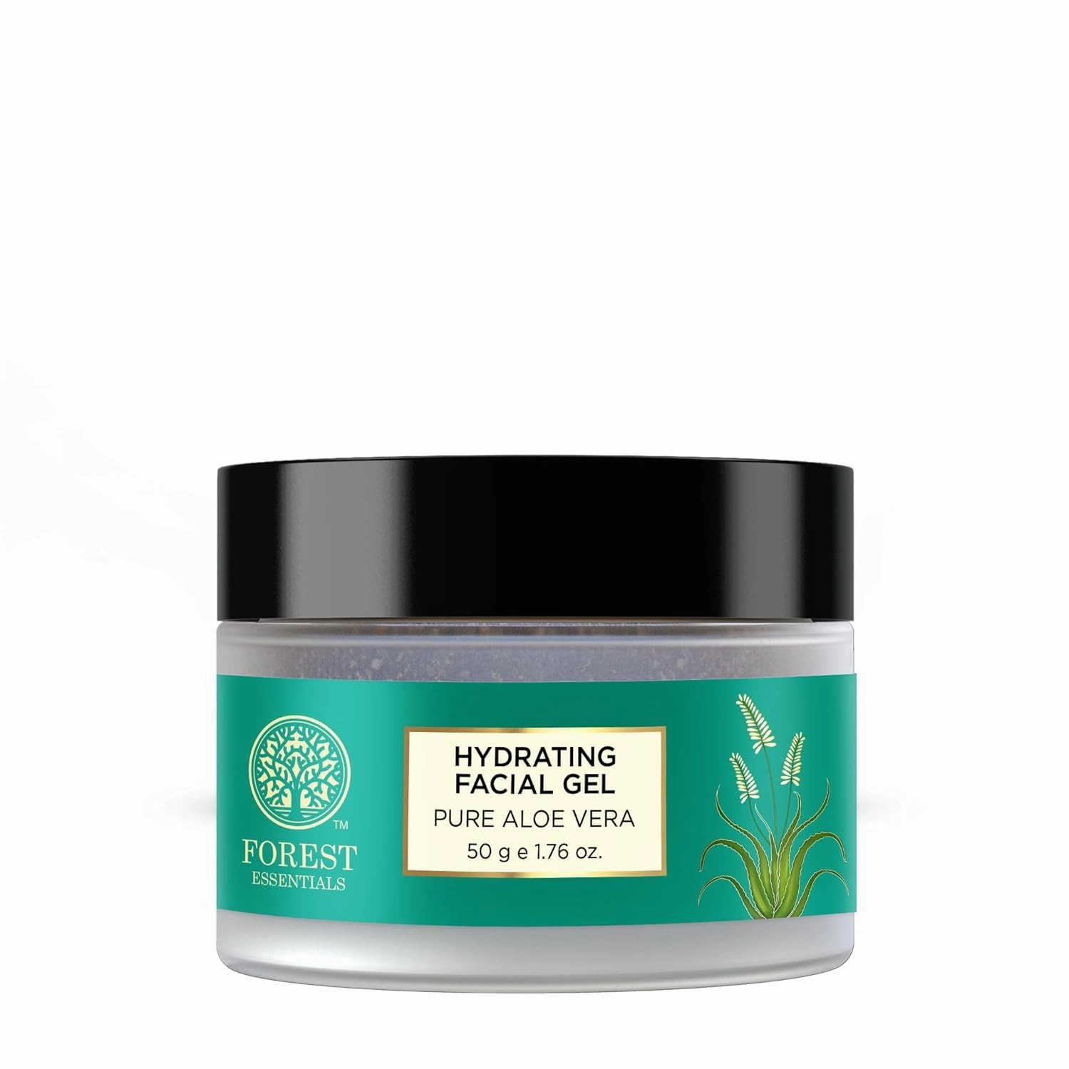 Forest Essentials Light Hydrating Facial Gel Pure Rosewater|Soothes & Renews Hydration|Unisex Face Gel|50 g