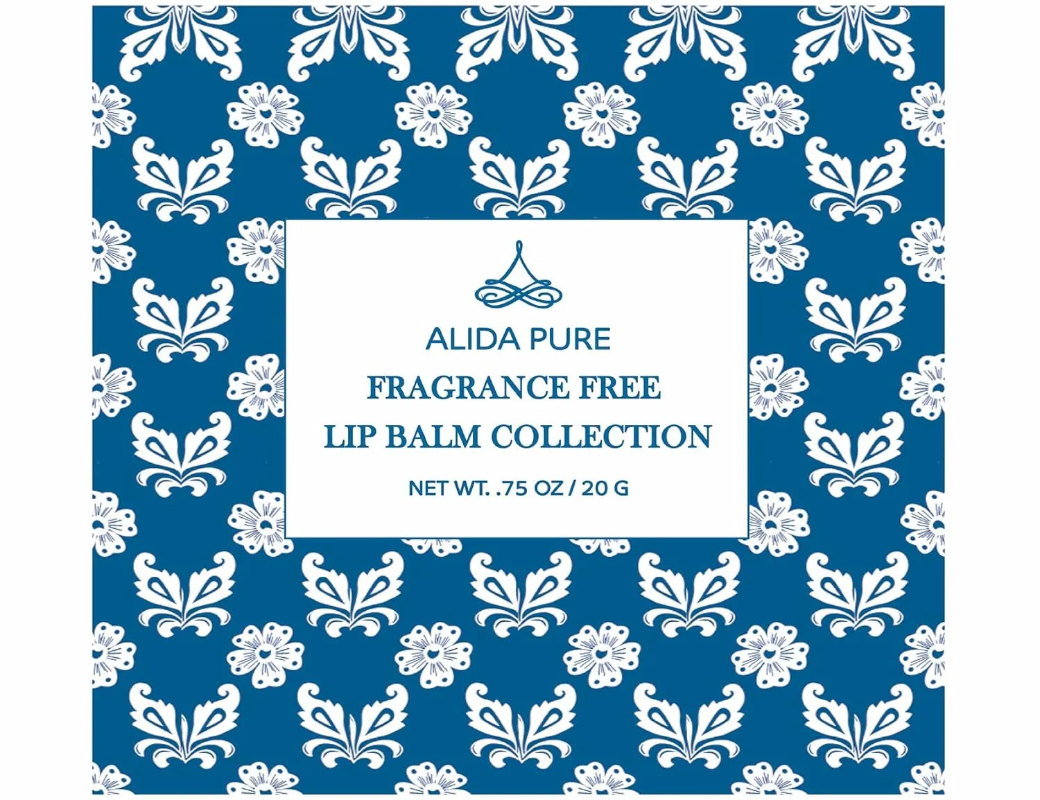 Fragrance Free Lip Balm, Vegan Set, Unscented, No Flavor, Beeswax Free, Organic Jojoba And, Avocado Oil, Vitamin E, Natural Moisturizer for Dry, Chapped, or Cracked Lips, 5 Tube Set