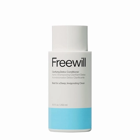 Freewill Clarifying Detox Conditioner - Scalp Cleansing Conditioner for Oily Hair, Build Up Remover, Balances Hair Hydration without Stripping, 8.5 oz