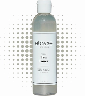 Fresh Tea Face Toner – Antioxidant-Rich Formula with Green Tea, Vitamin B3, Aloe Vera, and Fruit Extracts for Hydration, Even Skin Tone, and Reducing Redness for All Skin Types 8 oz