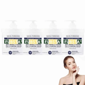 funsta Advanced Firming & Wrinkle-Reducing Cream, Skin firming Rejuvenating Serum, Anti Wrinkle Firming Multi Purpose Cream for All Skin Types, Deep Hydration Barrier (4 Bottle)