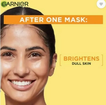 Garnier Bright Complete Face Mask (28g, Pack of 4)