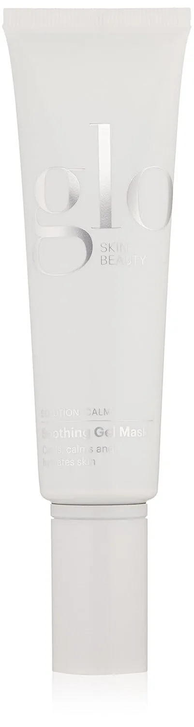 Glo Skin Beauty Soothing Gel Face Mask - Hydrating & Cooling Recovery Facial Mask with Aloe Vera and Cucumber